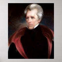 Andrew Jackson Painting by: Ralph Eleazer Whitesid Print