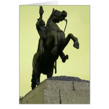 Andrew Jackson Statue Greeting Cards
