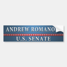 Andrew-Romanoff.bumper Bumper Stickers