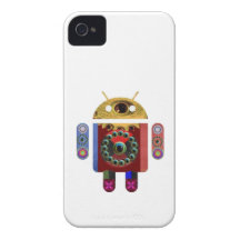 ANDROID 2012 by Navin Joshi iPhone 4 Case-Mate Case