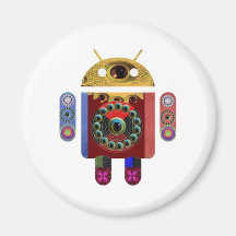 ANDROID 2012 by Navin Joshi Refrigerator Magnets