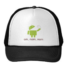 android > apple (trucker hat)
