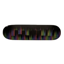 Android Chequered Skateboard