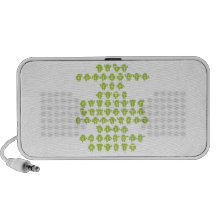Android Software Developer Robot Font (Upper Case) Mini Speakers