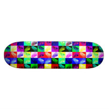 Andy Warlong-Haul Space Truckin Conventional Cabs Custom Skateboard