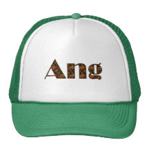 ANG Name-Branded Personalised Fashion Cap Hats