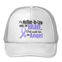 Angel 1 Mother-In-Law Stomach Cancer Hats