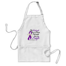 Angel 2 Husband Pancreatic Cancer Aprons