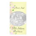Angel Baby girl Photo Card