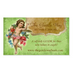 Angel Business Card Christian Spiritual Green