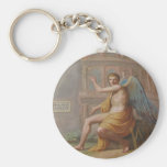 Angel by Ancient Ruins Key Chains