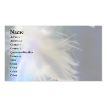 Angel Feather Business Card Template