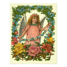 *Angel Flower Girl* Custom Announcements