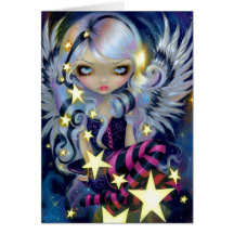 "Angel of Starlight" Greeting Card