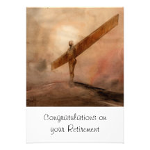 Angel Of The North Retirement Card Announcements