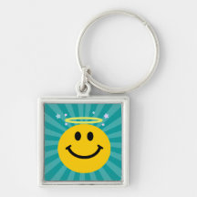 Angel Smiley face Keychains