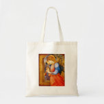Angel With a Trumpet Canvas Bags