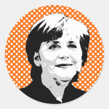 Angela Merkel Sticker