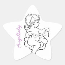 Angelbaby Aufkleber