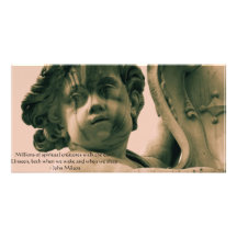 Angelic Angel Quotes -  Angel Quotation Custom Photo Card