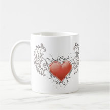 Angelic Crystal red Mugs