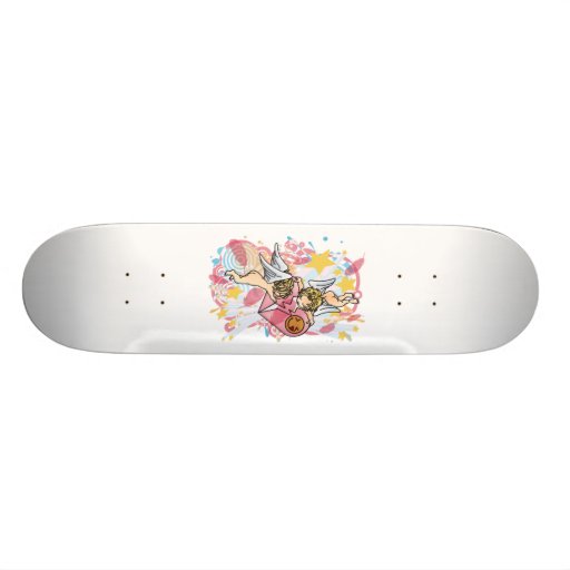 Angelic_Impact Custom Skate Board