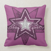 Angelic star add your own photo pillow