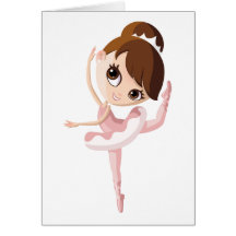 Angelina the Ballerina Card