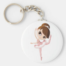 Angelina the Ballerina Keychain