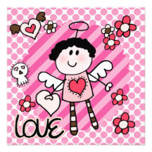 Angels and Devils Birthday Invitation