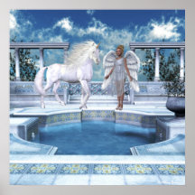 Angels Fae Unicorns Print