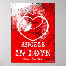 Angels In Fiery Love Poster - Cust.