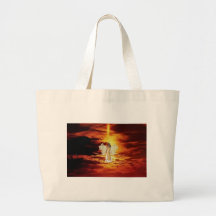 Angels in the Sky Budget Tote Tote Bag