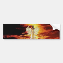 Angels in the Sky Bumper Sticker