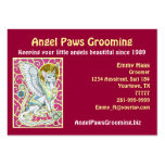 Angels Walk On 4 Paws Chubby Card Business Cards