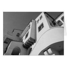 Angles & Curves Greeting Card