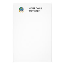 Angola Coat of Arms Stationery Design