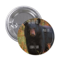 Angry Bear Button