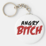 Angry Bitch Key Chain