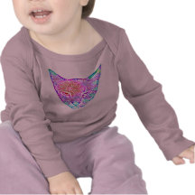 Angry Cat Multicolored Shirt