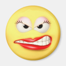 Angry Girl Magnet