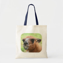 Angry Llama Farm Animal Tote Bag