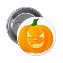 Angry Pumpkin Pin