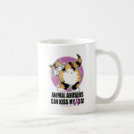 Animal Abusers Can Kiss My Ass Cat Mug