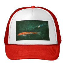 Animal - Fish - Koi - Another fish story Trucker Hats