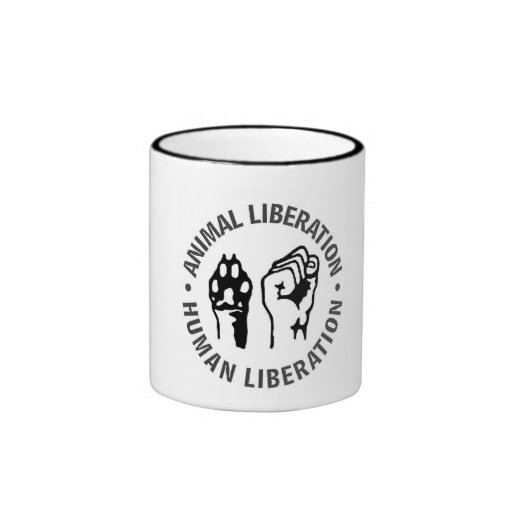 Animal + Human Liberation Coffee Mugs
