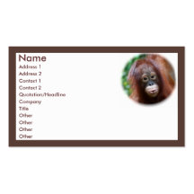 Animal Lover Business Card Template