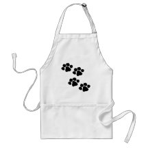 Animal Paw Prints Aprons