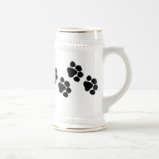 Animal Paw Prints Coffee Mug
