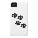 Animal Paw Prints iPhone 4 Case